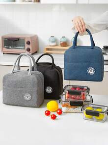 1 túi đựng cơm trưa cách nhiệt bền chắc - Túi có khóa kéo tái sử dụng giúp giữ thực phẩm tươi ngon - Tuyệt vời cho văn phòng, du lịch và dã ngoại. - Nhiều màu - Xem 3