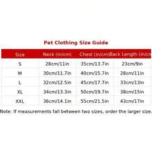 1件可爱小熊图案领结，宠物狗猫衬衫衣服，春秋季 - 米色 - 查看 2