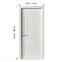 夏季磁性防蚊防蝇门帘，侧开式蚊帐磁吸门帘，自动闭合，家居隔断薄纱帘，卧室隐形纱窗，自粘免打孔，黑色网纱门帘 - 黑色右開 - 查看 28