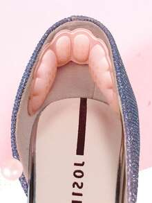Heel Grip Pads For High Heels, Anti-Slip And Anti-Chafing Heel Cushions, Thickened Half-Size Inserts For Women's Shoes, Adjusts Shoes That Are One Size Too Large - A-thick Version + Thin Version - View 9