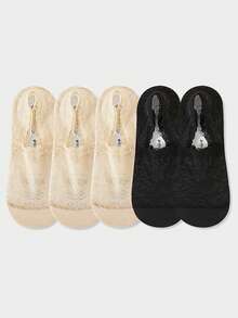 Women Invisible Socks - Multicolor - View 19