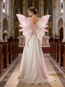 让春天穿在身上：多色渐变蝴蝶翅膀，释放你的仙女般魅力 - 查看 11