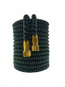 25英尺-100英尺花园软管可伸缩柔性魔术软管高压洗车软管庭院灌溉浇水工具 - 多色 - 查看 20