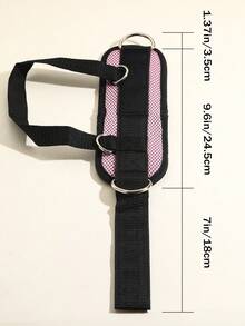 1 Set Resistance Bands With Ankle Strap, D-Ring Ankle Cuff, Adjustable Tension, Suitable For Home, Gym, And Leg Muscle Training - Multicolor - View 3