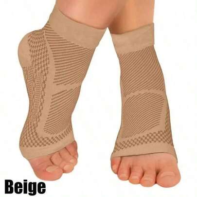 1双踝关节支撑套，男女通用，适合健身，日夜均可使用，稳定并保护足部