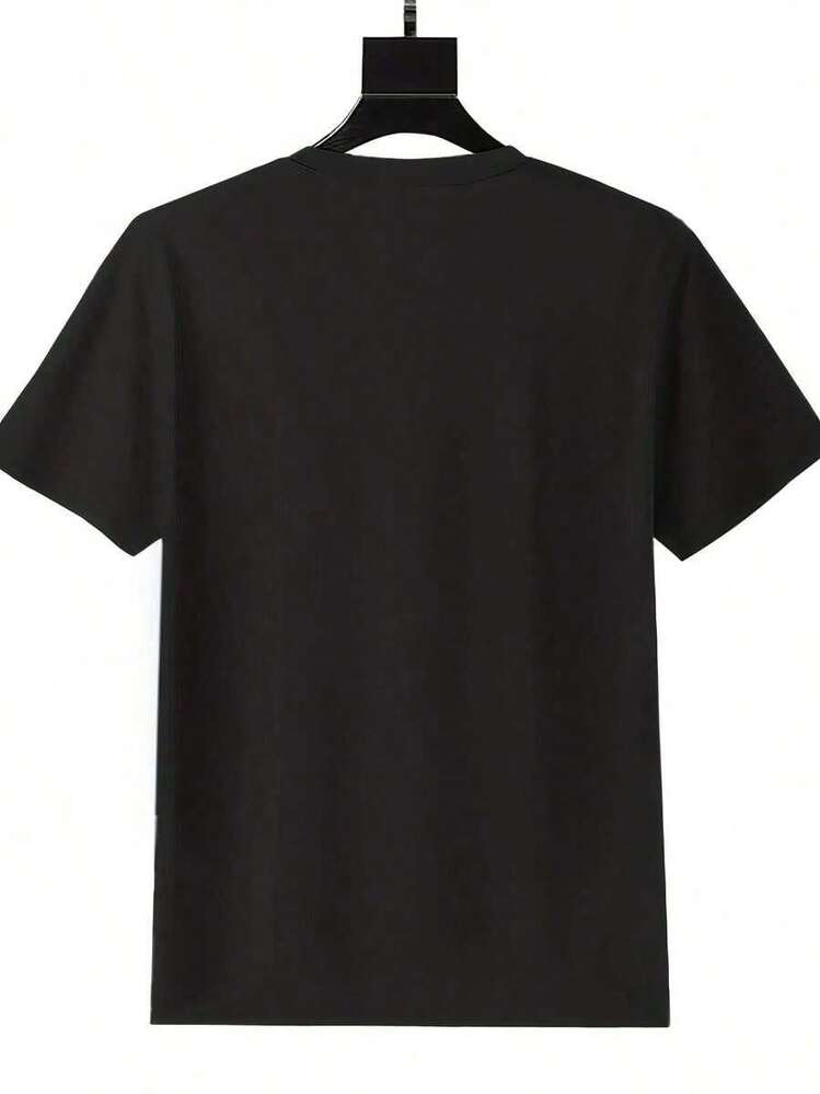 1 Piece Casual Fashion Top For Men And Women. "The Cherry On Top" T-Shirt With Pink Bow And Red Cherry Graphic For Women. Casual Summer Wear, Fun T-Shirt For Valentine's Day, Birthday Party, Or Everyday Wear. Versatile, Easy To Match, For Everyday Wear, Streetwear, Vacation Wear, Weekend Wear. - 黑色 - 查看 2