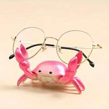 1个螃蟹造型支架，可用作手机支架、笔筒、眼镜架和笔杯，日常尺寸，可作房间和家居装饰，适用于多种场景，稳固防滑设计，承重力强，解放双手，实用多功能支架，大号手机支架，桌面配件，桌面收纳，新奇小物，趣味装饰，经久耐用，底座稳固，可作笔杯、笔筒、手机支架，趣味礼物，个性化礼物，生日礼物，新年礼物，派对礼品 - 彩色 - 查看 13