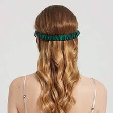 1pc Silk-Like Eye Mask, Nap Essential, Sleep Mask, Lightweight Breathable For Home, Office, Travel, Relieve Eye Fatigue - A - View 4