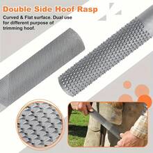 20.32 Cm Farrier Tool Kits (7pcs) Mini Rasp Hoof File Goat Equine Metal Shears Professional Farriers Hoof Nipper Cutter Handle Knife - View 3