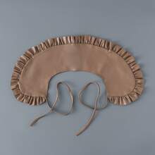 新款秋冬时尚彼得潘领仿领，带荷叶边和系带，皮革披肩 - 彩色 - 查看 4