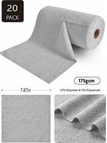 20 piezas de paños de limpieza reutilizables de fibra ultrafina - Adecuados para el hogar, la cocina, el comedor y los detalles automotrices - Versión engrosada - Ver 6