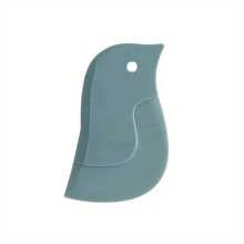Penguin-Shaped Silicone Kitchen Scraper – A Flexible, Non-Cleaning Suitable Grease And Baking, Specifically Designed Stainless Steel Surfaces, Effective In Cleaning Sinks, With A Gray Silicone Design, A Kitchen Cleaning |   Fun Kitchen Utensils |   Flexible Silicone Material, Santa Claus Themed Silicone Spatula - Xanh đậm - Xem 3