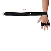 1 Pair Sports Cross Training Wrist Support Weightlifting And Fitness Cycling Silicone Gym Gloves For Men And Women Gym Accessories - 黑色風格 - 查看 5