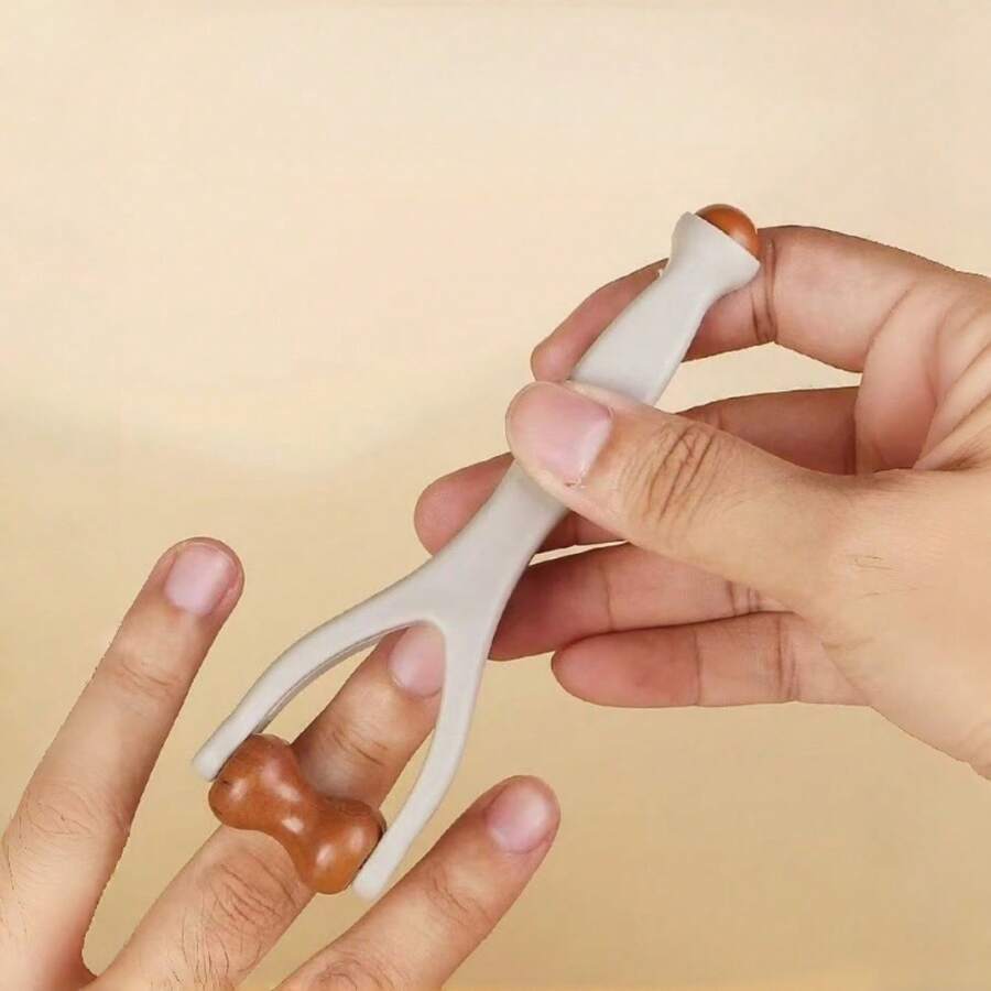 1pc Multi-Function Acupressure Massager | Massage Stick, Acupressure Clip, Stress Relief Tool