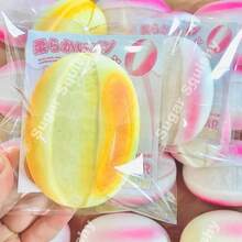 糖果软萌新品 - 双色裂纹面包 - 慢回弹挤压玩具 - 热门减压玩具 - 生日礼物 - 节日礼物 - 彩色 - 查看 8