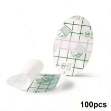 20/100片装防水耳贴，淋浴耳套，游泳耳罩，沐浴耳贴 - Transparent - 查看 11