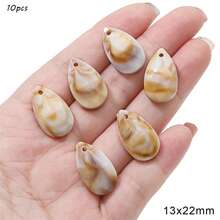 10pcs Cute Dolphin Butterfly Dragonfly Acrylic Pendant DIY Handmade Earrings Bracelet Hanging Accessories - Multicolor - View 16