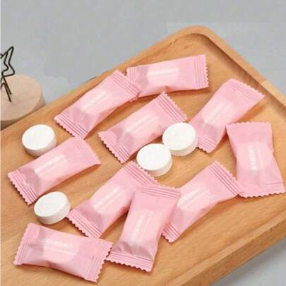 Khăn mặt nén dùng một lần, khăn lau mềm mại nhỏ gọn tiện dụng cho du lịch & cắm trại ngoài trời, khăn lau mặt khi đi bộ đường dài, phụ kiện phòng tắm, đồ dùng vệ sinh hàng ngày, đồ dùng cần thiết cho kỳ nghỉ & chăm sóc nhà cửa.