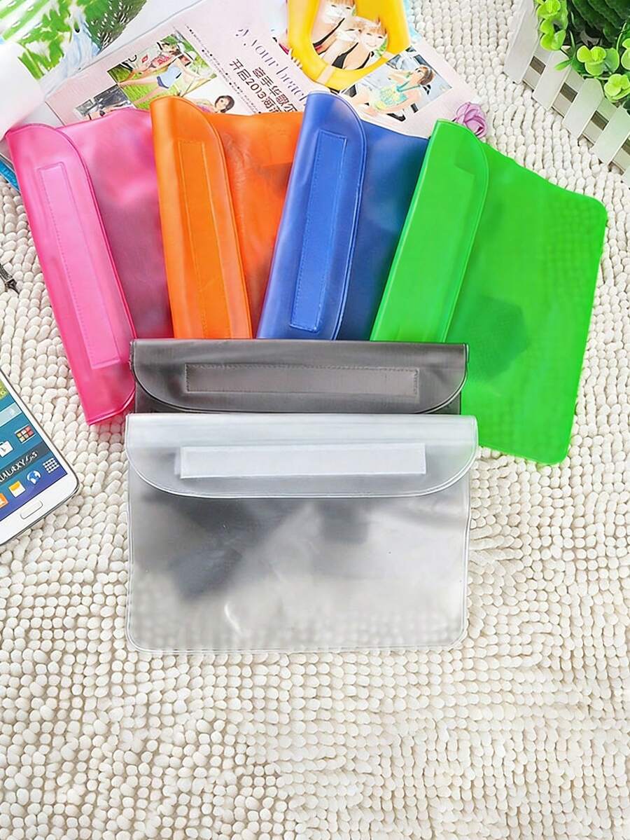 Large Waterproof Phone Waist Bag, Suitable For Beach, Swimming, Rafting, High Capacity With Triple Seal - Multicolor - View 1