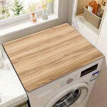 Washing Machine And Dryer Top Cover, Anti-Slip Dryer Top Protector Pad, Blocks Dust And UV Rays. Suitable For Laundry Room And Kitchen - Multicolor - View 3