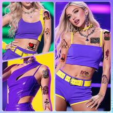 Witch Hunter Tattoo Stickers, Cartoon Anime K-Pop Temporary Arm Tattoos - Multicolor - View 5