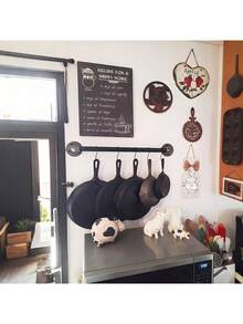 8/18 件重型 S 形挂钩，带安全锁杆 - 多用途挂钩，用于壁橱整理、厨房用具、锅碗瓢盆 - 耐用铁结构，节省空间的设计，高效存储，厨房整理 | 时尚金属挂钩 | 坚固的铁挂钩，厨房挂钩 - 彩色 - 查看 7