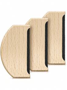 1/3Pcs Cashmere Combs To Remove Pilling Sweater Defuzzer Multi-Fabric Shaver And Cashmere Comb Wool Pilling Remover Pills For De-Pilling Clothing Garments Knits Scarves Wool Coats Pants Care - Multicolor - View 2