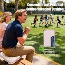 Self Inflating Airplane Seat Cushion For Long Flights Portable Travel Cushion Airplane Seat Foam Travel Seat Cushion For Blancher Stadium Seat Pad Lightweight Pain Relief And Instant Comfort Oatmeal - 如圖所示 - 查看 6