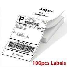 Marklife 4x6 Inch Thermal Shipping Labels 100/500PCS 100x150mm Self-Adhesive Folded Thermal Label Paper For Business Express Waybill - View 11