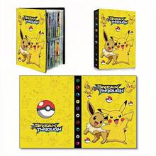 pokemon 240pcs/400pcs Card Album, Cartoon Anime Card Collection Book, Hawaiian Dragon Game Card VMAX GX EX Storage Folder, Toy Gift - Card Album - View 3