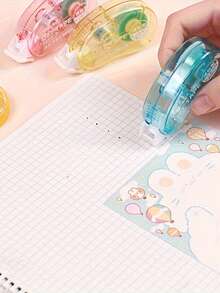 1 cuộn băng dính hai mặt chấm bi dài 8 mét, tiện dụng cho nhiều dự án văn phòng, nhà cửa và thủ công. - nhiều màu - Xem 1