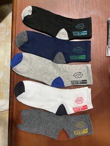 10 pares/5 pares/1 par[Imprescindible para hombres deportivos]Calcetines deportivos clásicos para hombres | Transpirables y absorben la humedad | Alta elasticidad | Múltiples colores disponibles | Oferta especial por tiempo limitado | Oferta especial talla grande vendida | Calcetines (El patrón de los calcetines está tejido, no bordado ni impreso)(Puede haber algunas diferencias entre el producto real y la imagen, ya que la imagen está embellecida, lo cual es normal)(Sin caja de papel)(Entrega aleatoria) - Multicolor - Ver 8
