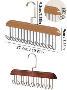 1/2pcs Multi-Function Strap Hanger, Bra & Camisole Storage Rack, Seamless Drying Rack - Beige - View 3