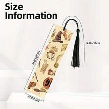 4 chiếc bookmark in hình bằng chất liệu PET, họa tiết tinh tế và đẹp mắt, bền và trang nhã, thiết kế độc đáo phù hợp để sử dụng hàng ngày hoặc sưu tầm. Món quà tuyệt vời nhất cho mùa tựu trường, dù là để sử dụng cá nhân hay tặng cho gia đình và bạn bè, đây đều là lựa chọn quà tặng độc đáo và thiết thực, giúp tăng thêm không khí và niềm vui cho giờ đọc sách (dây tua rua màu ngẫu nhiên). - 4 cái - Xem 7