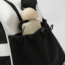 极简旅行包 | 防水尼龙旅行包 | 男女通用大容量街头风旅行包 - 彩色 - 查看 5