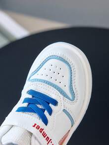 1 Pair Fashionable, Lightweight And Comfortable Children's Sports Shoes, Suitable For Indoor, Outdoor And School Wear - White - View 6