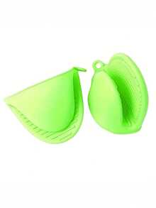 1 Pair Of Silicone Anti-Scalding Gloves - Non-Slip Grip Kitchen Utensils, With Hanging Loop Design, Durable And Tear-Resistant, Essential Kitchen Additions, Suitable For, Placemats, Coasters, Coffee Mats, 11 Kinds Of Essential Holiday Supplies - View 6