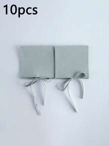 1/10/50个装超细纤维首饰袋,首饰包装袋,首饰礼品袋,婚礼生日派对糖果袋,耳环手链项链收纳袋,派对节日礼品包装袋 - 超纖滿蓋 - 查看 65