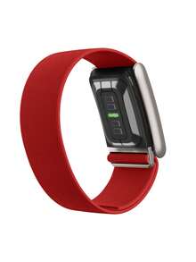 5.0/MG CoreKnit Luxe Strap – Comfortable, Versatile, High-Performance Knitted Fitness Accessory, Suitable For Health, Fitness And Wellness Wearables - Red - View 3