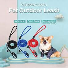 1 pieza Correa para mascotas a prueba de explosión - Correa para caminar perros - Resistente al desgarro - Altamente adecuada para pasear perros - Multicolor - Ver 2