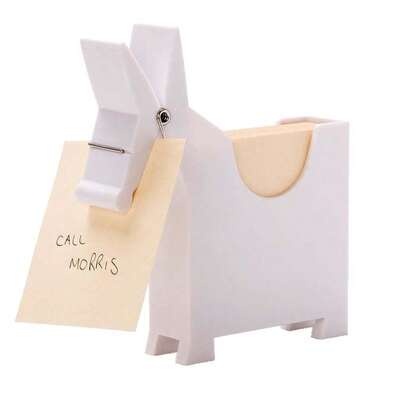 Donkey Shaped Memo Clip | Cute Desktop Memo Clip, Resin Craft, Suitable For Home Office, Creative Paper Clip Organizer