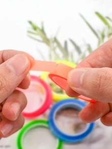 5支装 6/8/12mm 多宽度、多色透明撕拉式胶带，防水、可书写，附赠彩色荧光笔；五种颜色可选；学习用品，返校季。 - 彩色 - 查看 3