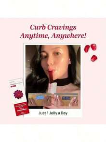 Coleology Cutting Jelly (10 Days) - Garcinia Cambogia (HCA) Jelly Sticks. Delicious Pomegranate Flavored. Chia Seeds, Collagen. - 150ml - View 7