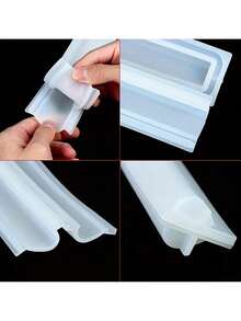 1 set silikonrör för tvålform, inkluderar hjärta, runda och andra former, handgjord tvålform - A - Visa 8