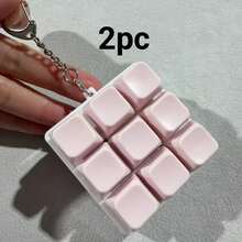 1个4/9键帽，钥匙扣，DIY键盘按键，成人减压玩具 - 彩色 - 查看 17