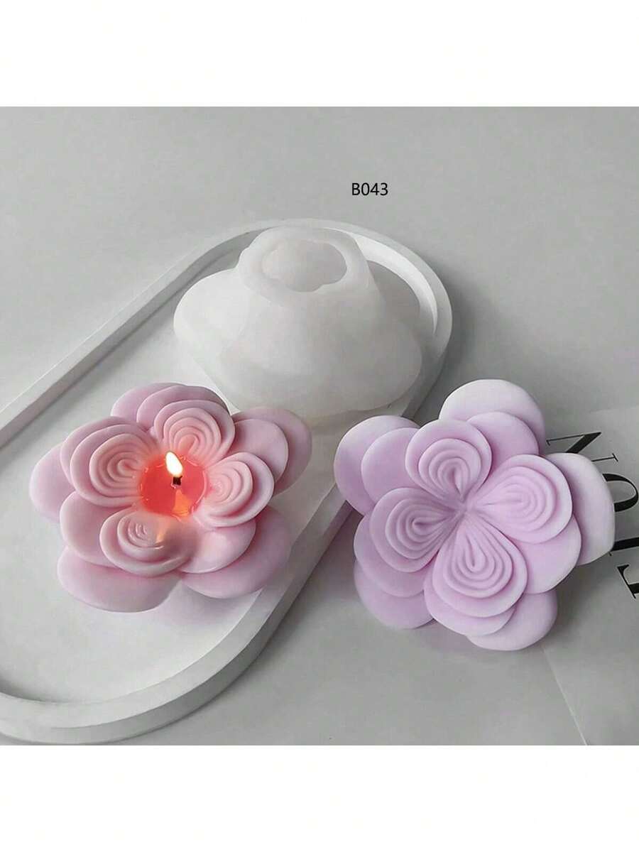 Austin Rose DIY Handmade Fragrance Plaster Multifunctional Silicone Mold - Petal - View 1