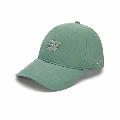 XTEP Numeric Embroidery Daily Wear Sports Casual Green Baseball Cap