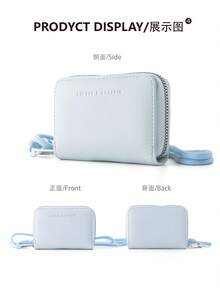 New Minimalist Wallet, Uniquely Designed, Compact Women's Multi-Card Leather Wallet, Multifunctional Coin Purse - Multicolor - View 7