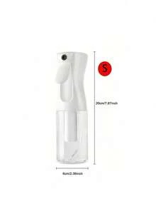 [Uniform Atomization, Scientific Oil Control] PP Kitchen Household Air Fryer Oil Sprayer Bottle, Cooking Oil Spray Bottle, Atomized Mist Oil Can, Pressing Oil Bottle, Kitchen BBQ Oil Sprayer Bottle, Soy Sauce Atomized Oil Bottle, Convenient And Quick - Clear - View 14