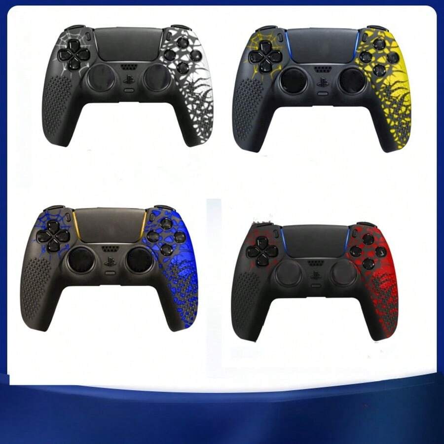 1 chiếc ốp silicon cho tay cầm P5, họa tiết khắc laser giúp cầm nắm tốt hơn, các đường cắt chính xác giúp nâng cao trải nghiệm chơi game. - Xem 1